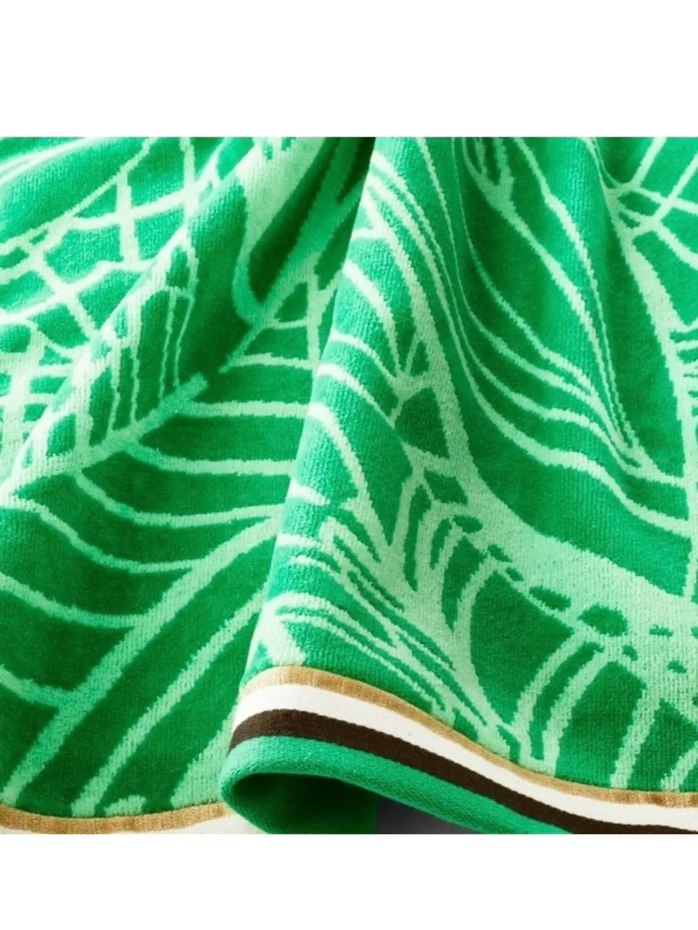 Tabitha Brown Hello There Limited Edition Linear Floral Beach Towel - Set of 2